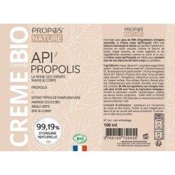 Crème Api'Propolis Bio Propos Nature France