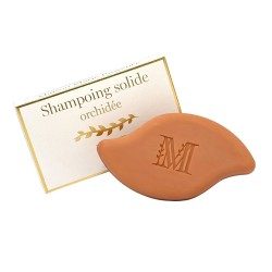 Shampooing solide Orchidée, cheveux secs - 70 grammes