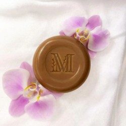Nettoyant visage solide Orchidée - Peaux sèches