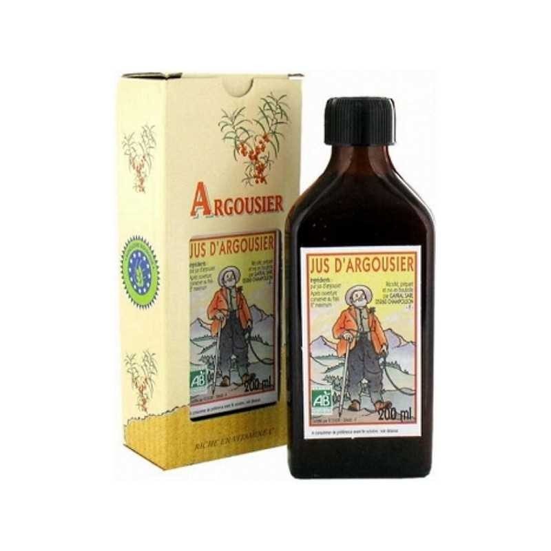 Organic Argousier Pure Juice - 200ml bottle Organic Argousier Pure Juice - 200ml bottle