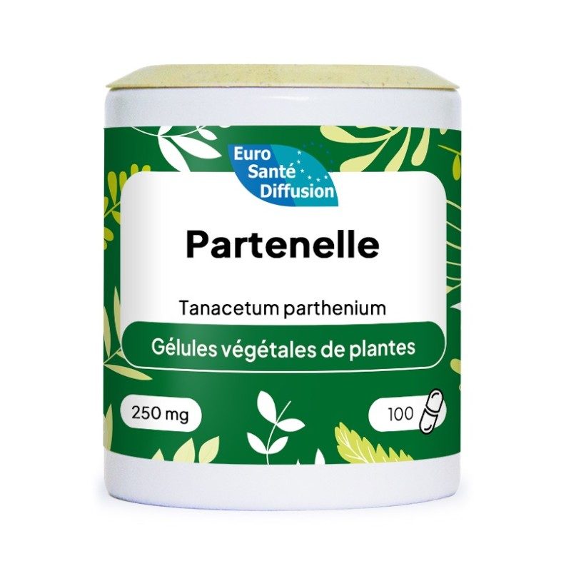 Gélules PARTENELLE - 60 gélules dosées à 250mg - Euro Santé Diffusion