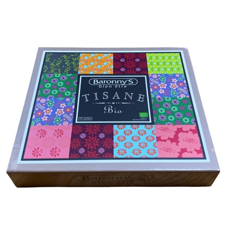 Coffret de 9 tisanes bienfaisantes - 72 sachets