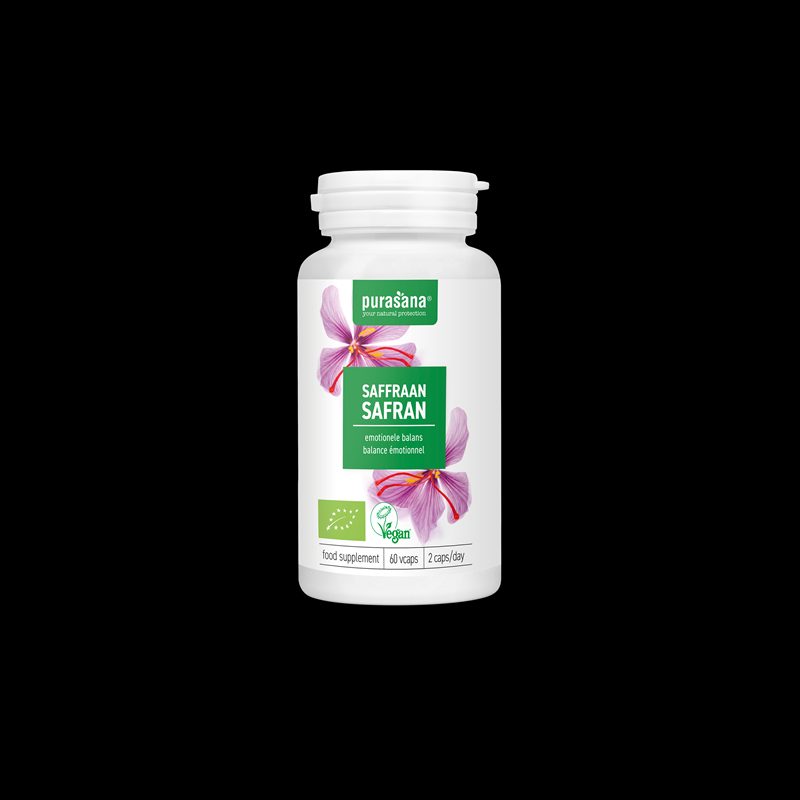 Gélules de SAFRAN - 60 gélules dosées à 306mg - Purasana