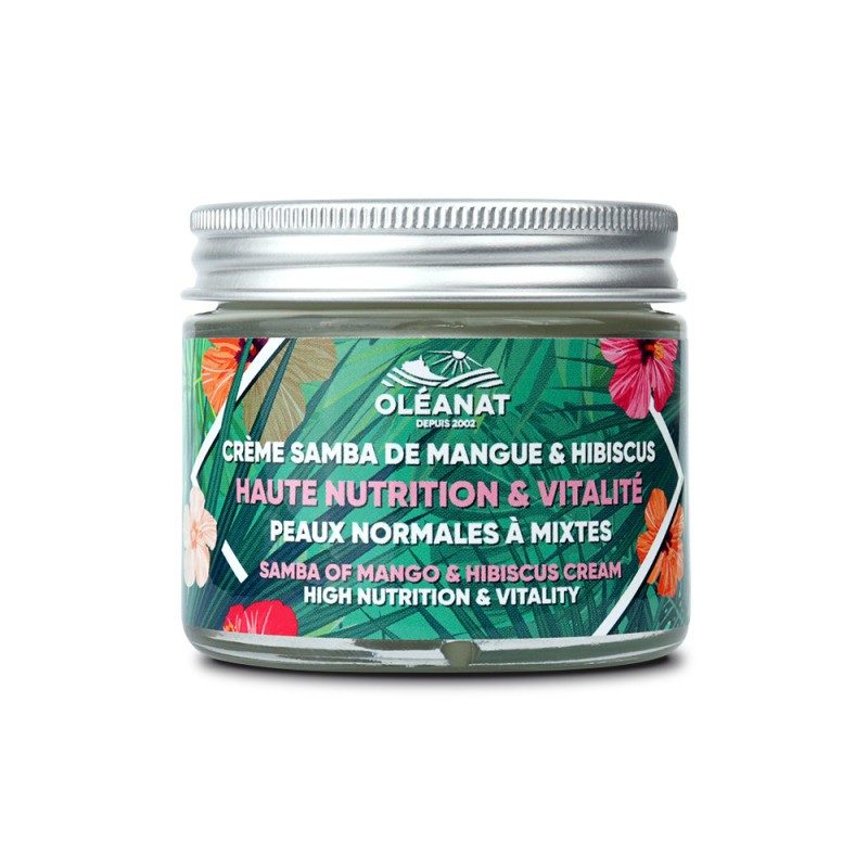 Crème Samba de Mangue & Hibiscus - Haute nutrition et vitalité - 50ml