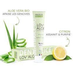 Dentifrice Lov'ALOE BIO - Aloe Vera & Citron - 75ml