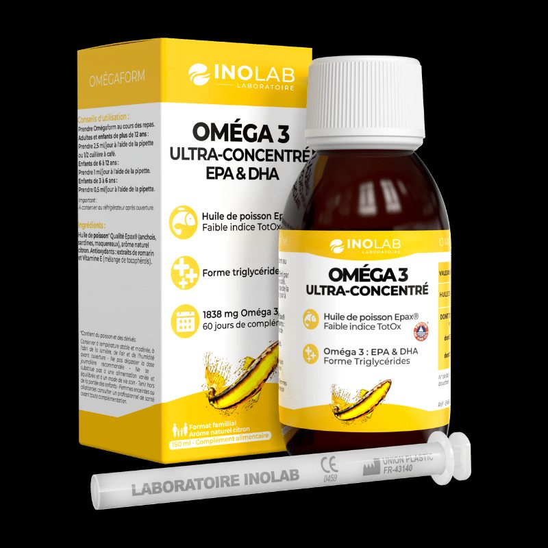 OMÉGA 3 ULTRA-CONCENTRÉ - EPA & DHA - 150ml