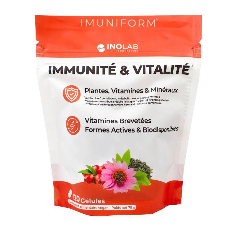 Imuniform – Multivitamines, Minéraux & Plantes - 120 gélules