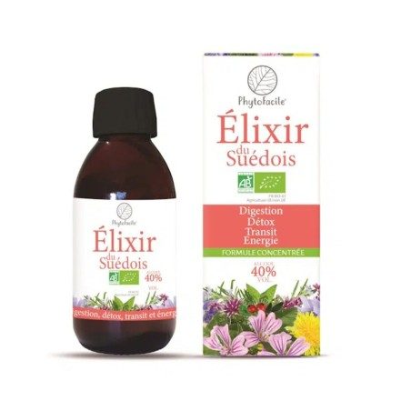 Élixir du Suédois BIO formulé concentrée - 40% - 150ml