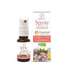 Spray du Suédois BIO - Gorge et voies respiratoires - 15ml