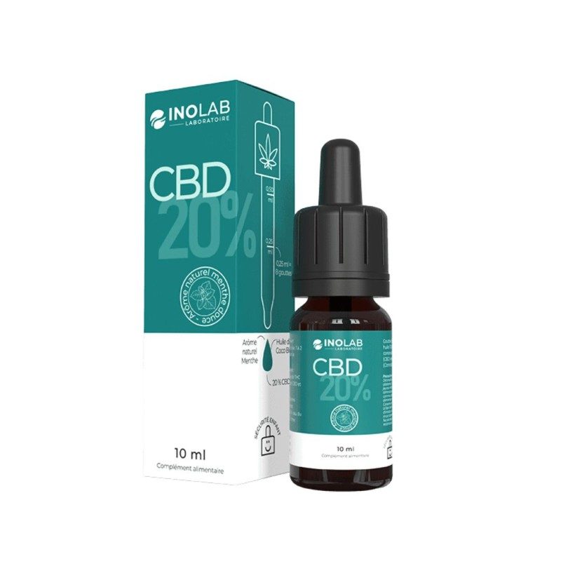 CBD Sublingual 20% issu du chanvre bio