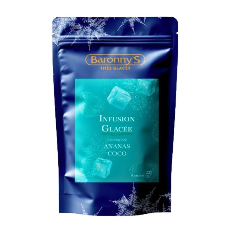 Infusion Glacée - Ananas, Coco - 8 sachets