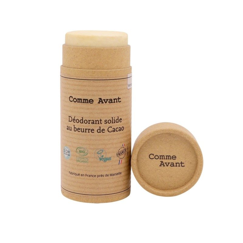 Déodorant solide au beurre de cacao – Comme Avant (60g)