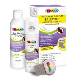 Traitement Complet Balépou® Anti-Poux et Lentes – PEDIAKID