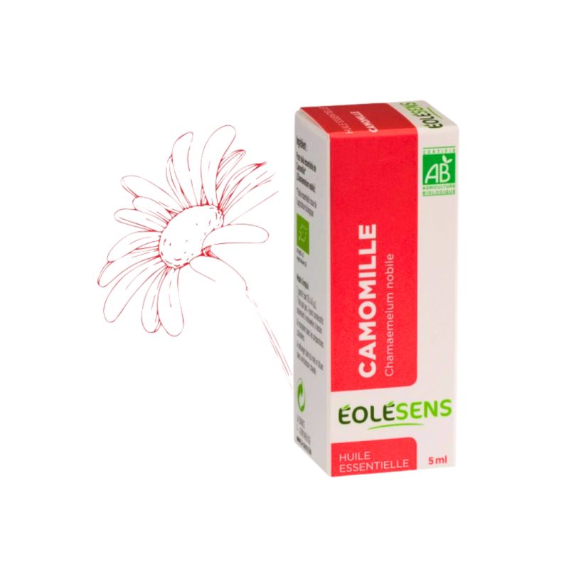 Huile Essentielle de Camomille romaine Bio – 5 ml - Éolésens