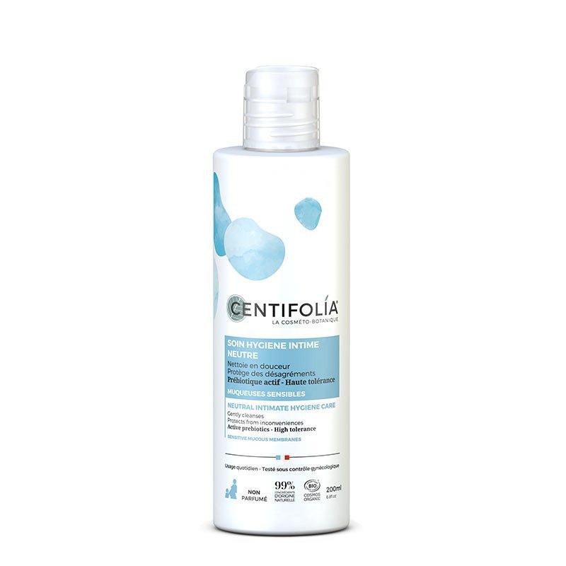 Soin hygiène intime neutre bio – Haute tolérance | Centifolia 200 ml Soin hygiène intime neutre bio – Haute tolérance | Centifolia 200 ml