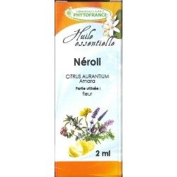 Huile essentielle de Néroli (Fleur d'Oranger) BIO - 2ml - Phytofrance