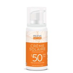 Crème Solaire Bio SPF50 – Très Haute Protection – 100 ml