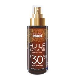 Huile Solaire Naturelle SPF30 – Haute Protection UVA/UVB – 100 ml