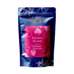 Infusion glacée pomme grenade – Sans théine & sans sucre | Doypack 8 sachets
