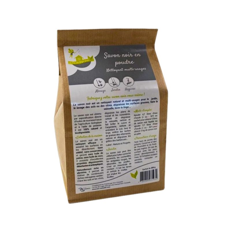 Savon Noir en Poudre – Nettoyant multi-surfaces naturel et économique – 350g Savon Noir en Poudre – Nettoyant multi-surfaces naturel et économique – 350g