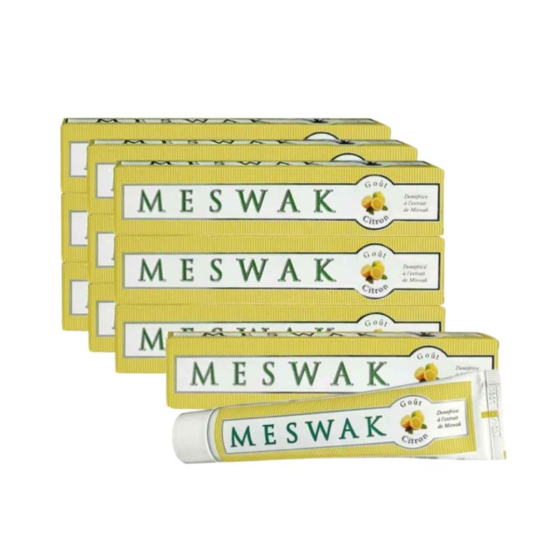 Dentifrice Ayurvédique Meswak Citron – Sans Fluor – Kerala Nature – 100 g
