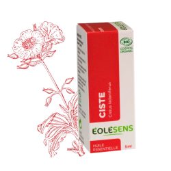 Huile essentielle de Ciste (Cistus ladaniferus) BIO - 5ml - Éolésens