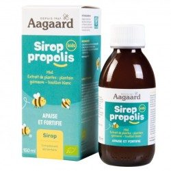 Sirop pectoral bio enfants 150 ml – Propolis & miel | Aagaard