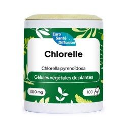 Gélules de Chlorelle 300 mg – Vitalité, digestion & détox | Euro Santé Diffusion