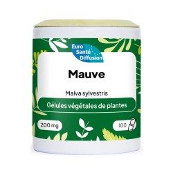 Gélules de Mauve Bio – Voies respiratoires & digestion | Euro Santé Diffusion