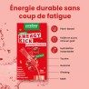 Energy Kick – Boisson énergétique naturelle au guarana & ginseng – 10 sticks