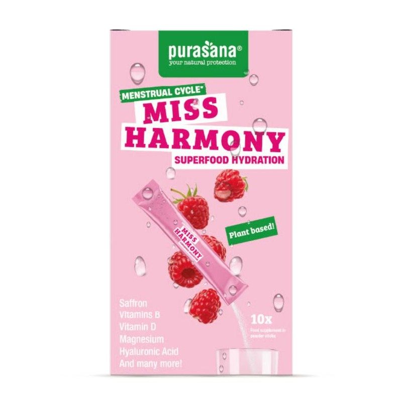 Miss Harmony – Boisson équilibre féminin bio – 10 sticks Purasana