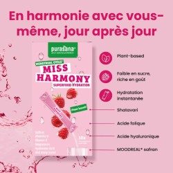 Miss Harmony - Hydratation & équilibre féminin pour un cycle harmonieux - Poudre en sticks 10 x 4,5 g (45 g)