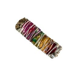 Bâton de sauge blanche 7 chakras – Purification & Protection énergétique