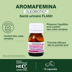 Oleobiotic® Santé Urinaire FLASH - confort urinaire et huiles essentielles concentrées - Pranarôm