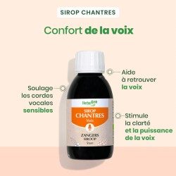 SIROP DES CHANTRES BIO 250 ml, Um Ihrer Stimme Glanz zu verleihen