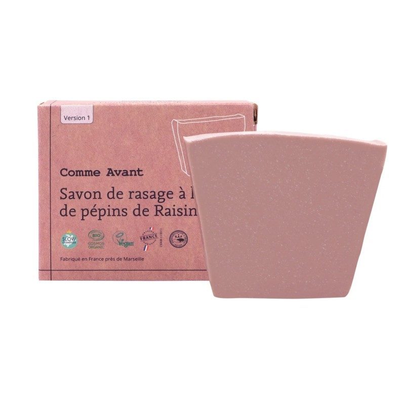 Savon de Rasage à l’Huile de Pépins de Raisin - Version 1 - Comme Avant