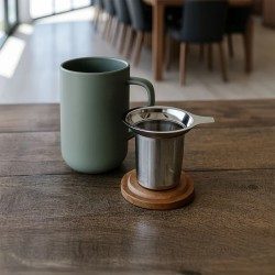 Tisanière JULIET Kaki 475 ml – Mug à thé en grès | Cocooning & Design