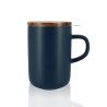 Tisanière JULIET Bleue 475 ml – Mug en grès | Grande contenance