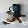 Tisanière JULIET Bleue 475 ml – Mug en grès | Grande contenance