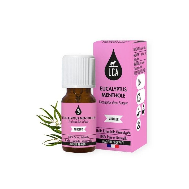 Huile essentielle d’Eucalyptus mentholé (Eucalyptus dives Schauer) - 10 ml