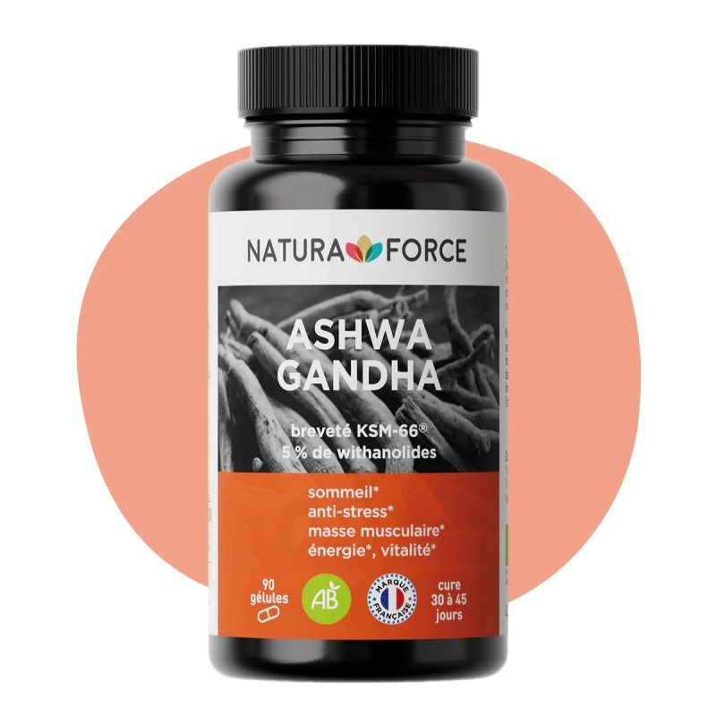 Ashwagandha BIO KSM-66® – Vitalité, stress & sommeil | France-Herboristerie