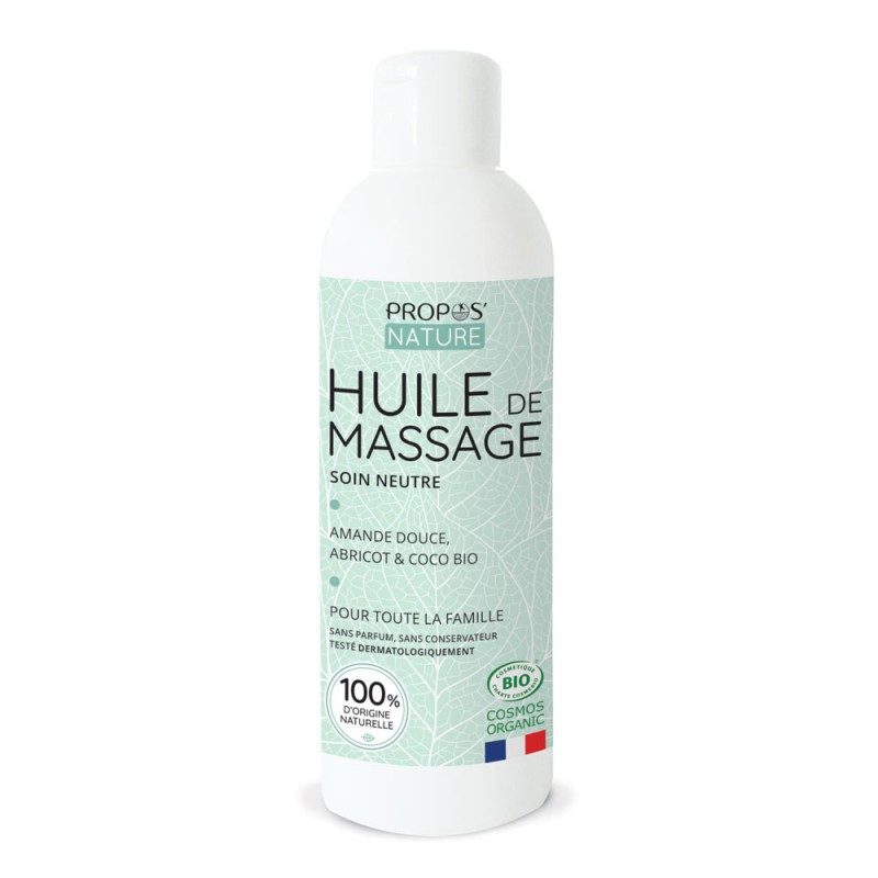 Das NEUTRALE BIO-Massageöl 200 ML.