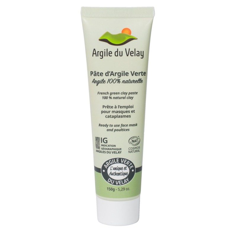 Argile verte du Velay prête à l’emploi – Tube 400 g | France-Herboristerie