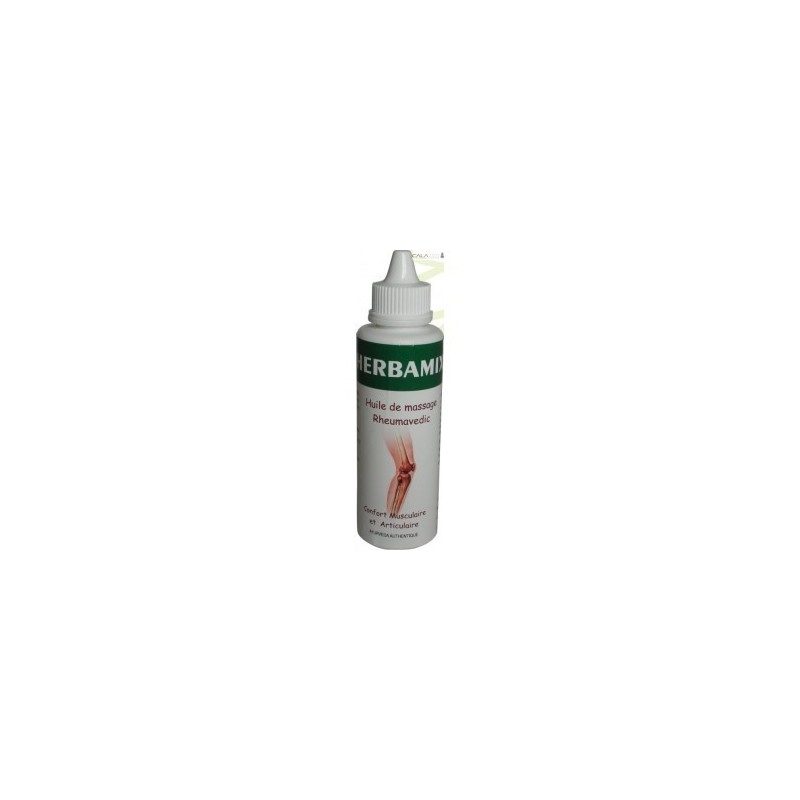 Huile massage Rheumavedic ayurvédique flacon de 100 ml. Huile massage Rheumavedic ayurvédique flacon de 100 ml.
