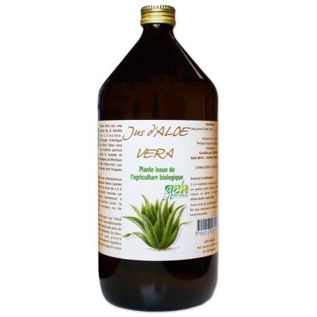ALOE VERA PUR JUS BIO AB 1 Litre.
