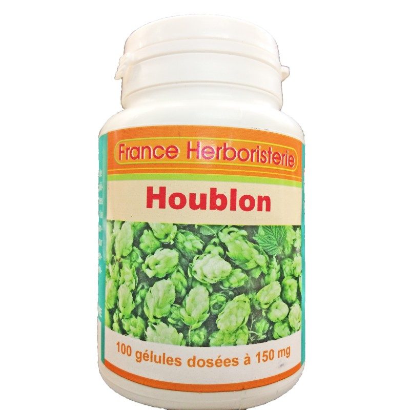 GELULES HOUBLON cône 200 mg. GELULES HOUBLON cône 200 mg.