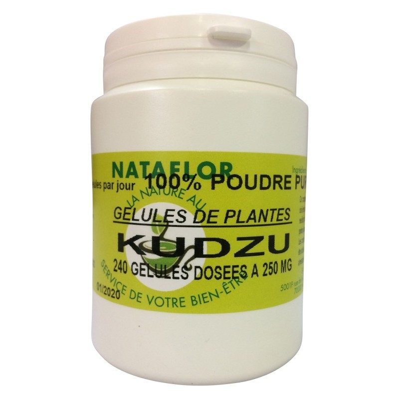 GELULES KUDZU 120 gélules dosées à 250 Mg. GELULES KUDZU 120 gélules dosées à 250 Mg.