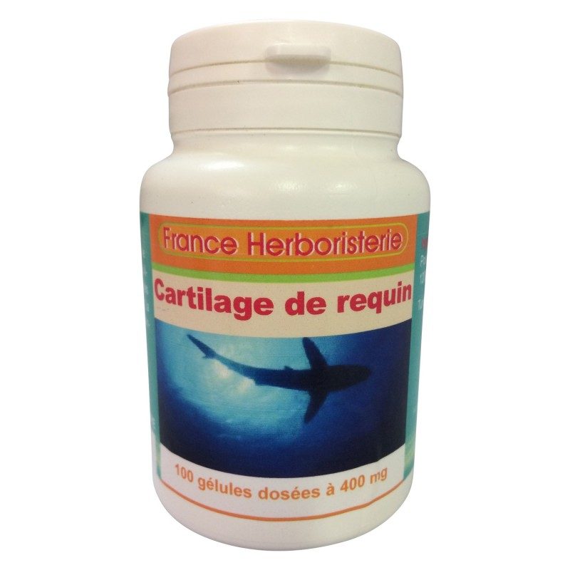 GELULES CARTILAGE DE REQUIN 100 gélules dosées à 400 mg