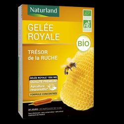 Ampoules de gelée royale BIO AB.