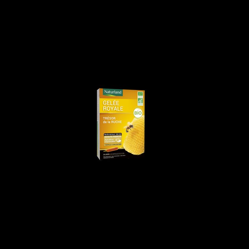 Ampoules de gelée royale BIO AB. Ampoules de gelée royale BIO AB.